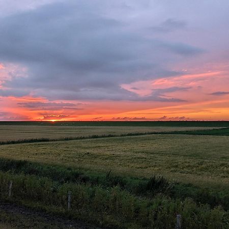 Drei-Insel-Blick Neßmersiel Kültér fotó