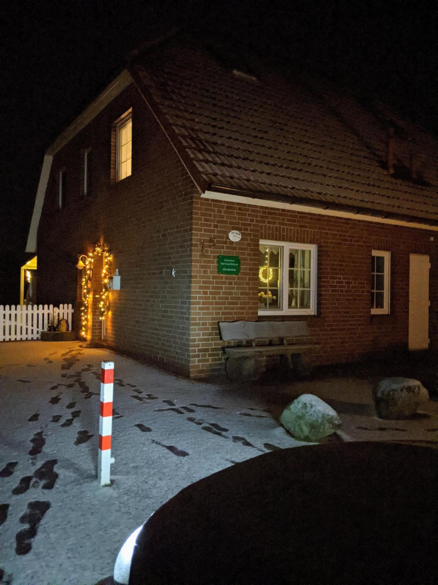 Drei-Insel-Blick Neßmersiel Kültér fotó